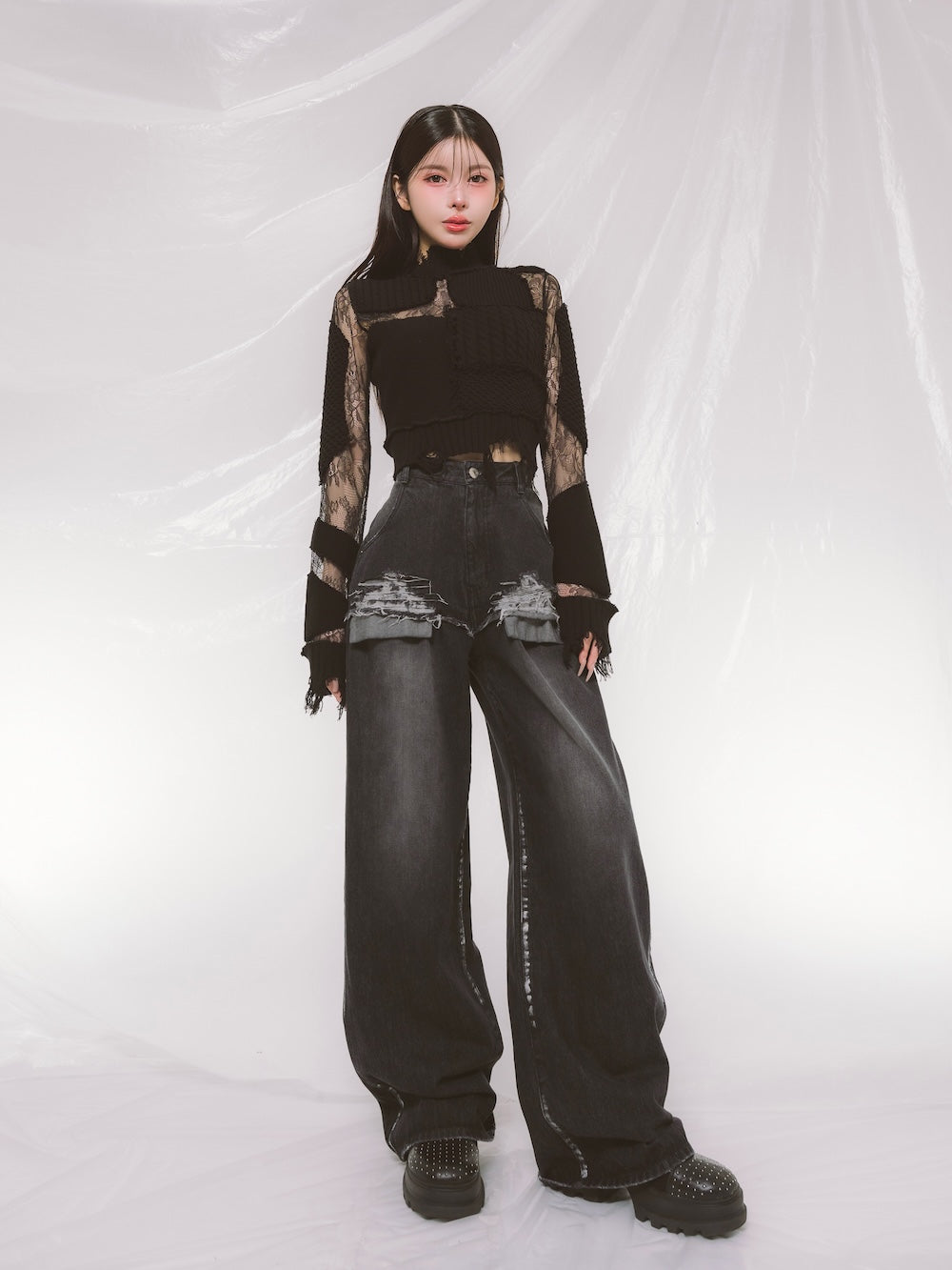 ダメージルーズデニムパンツ – Darich (ダーリッチ)