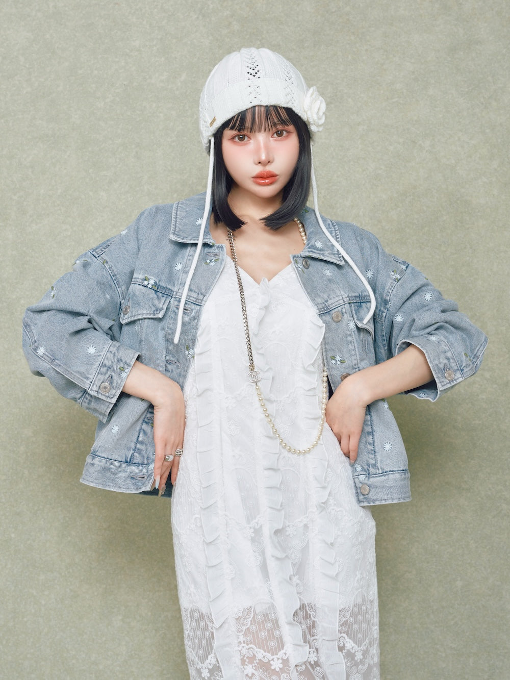 シャーベットアンサンブルニットミニワンピース – Darich (ダーリッチ)