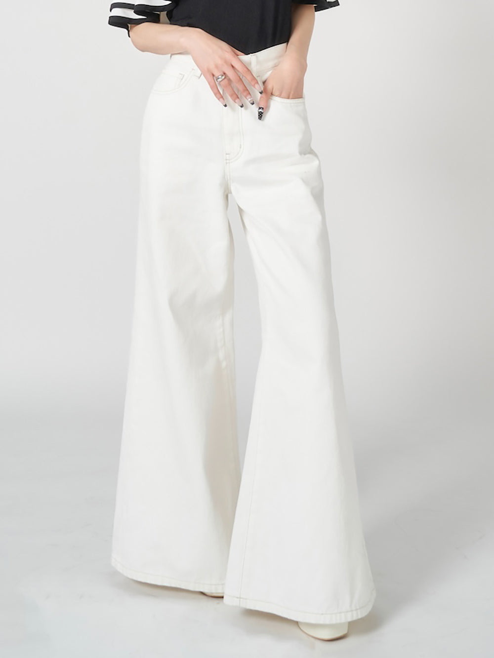 チュールぺプラムサマーツイードトップス – Darich (ダーリッチ)