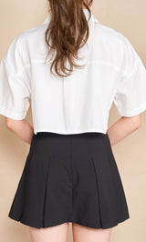 ウエストデザインプリーツミニスカート – Darich (ダーリッチ)