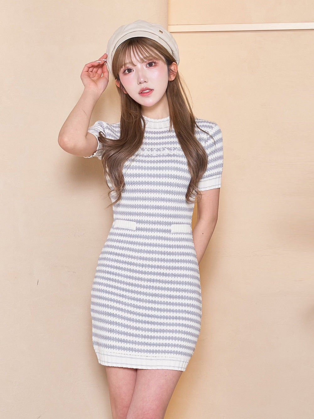 ボーダーニットミニワンピース – Darich (ダーリッチ)
