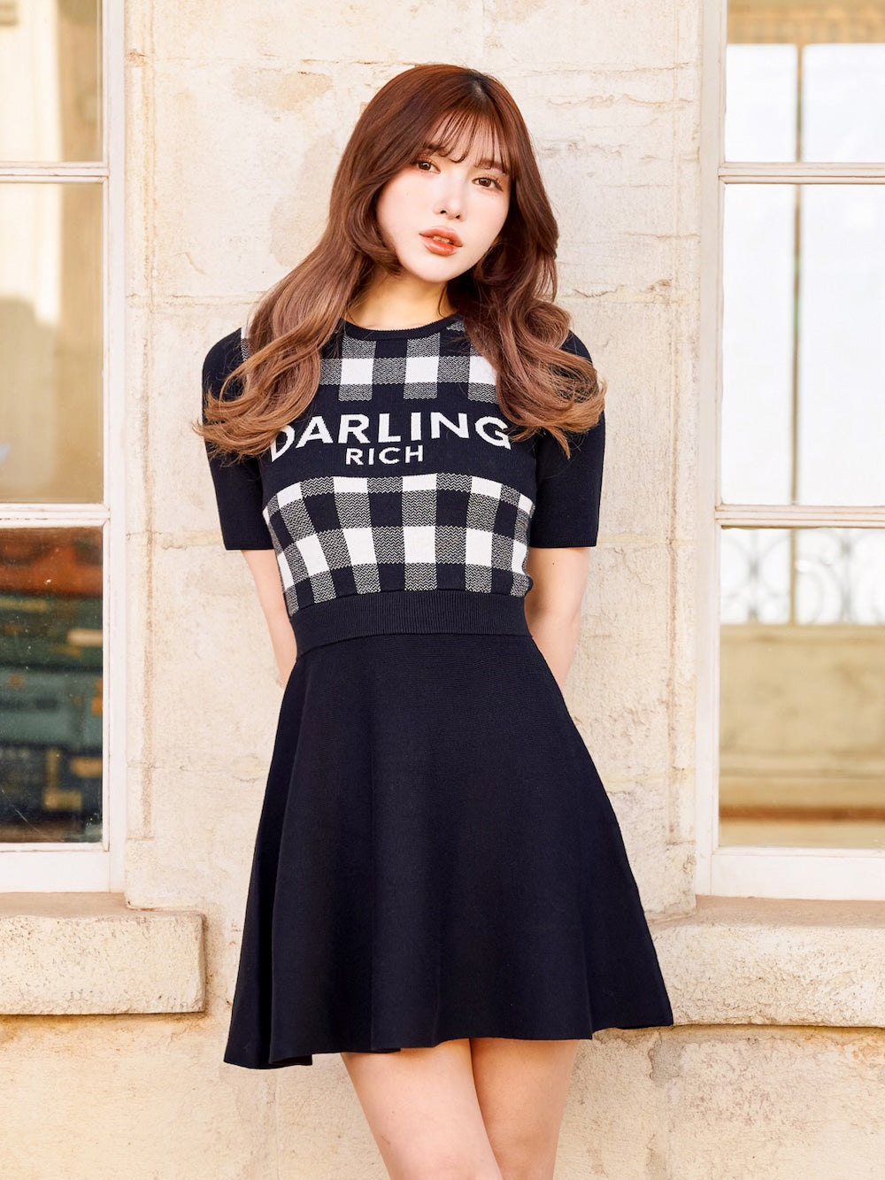 良い DimMoire Coffin Doll ミニワンピース チェック DimMoire Coffin