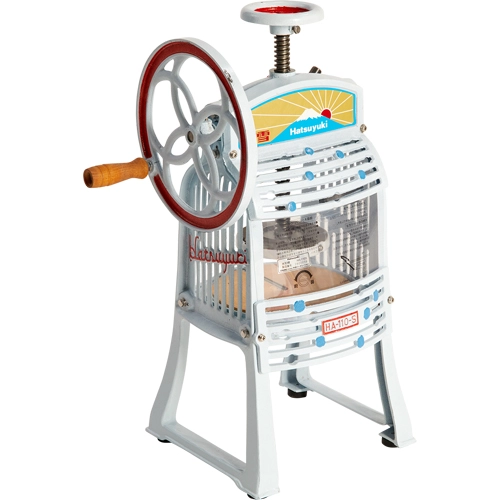 手動タイプ ブロックアイススライサー 初雪氷削機（業務用手動式かき氷