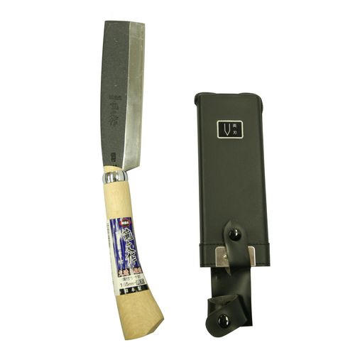 鋼付サヤ鉈 宝長久寛文作 斧・ナタ 165mm片刃 | ホームセンター通販は