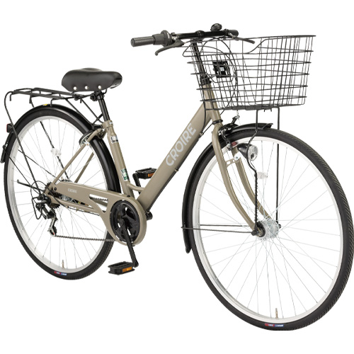店舗受取限定】パンクしにくいシティ自転車 クルワール 27インチ 外装6