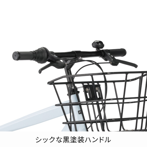 引き取り可】シティサイクル 黒 パンクしない自転車 自転車 ノーパンク