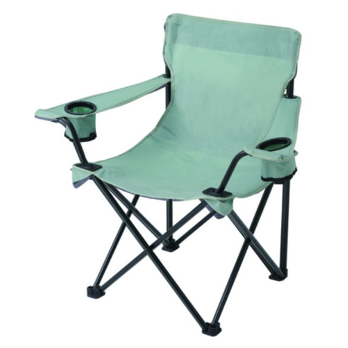 アーム付きスリムチェア ダークグレー 25N DCM レジャーチェア