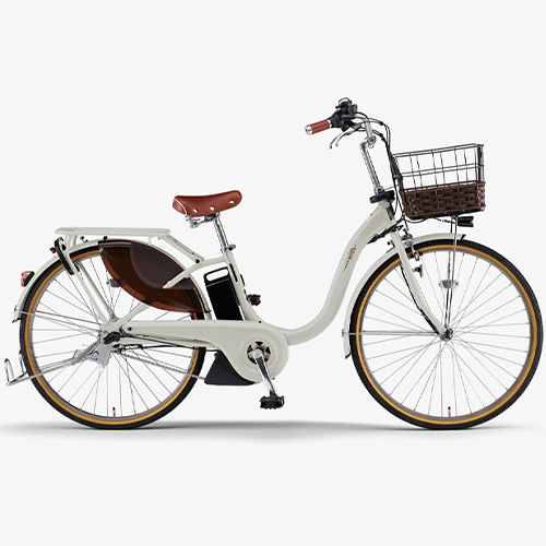 TAKARA YAMAHA DT 電動アシスト自転車 ホワイト/レッド充電不可 TAKARA