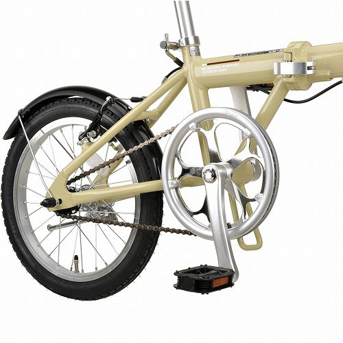 店舗受取限定】折りたたみ自転車 アルル AL-FDB161 16インチ CAPTAIN