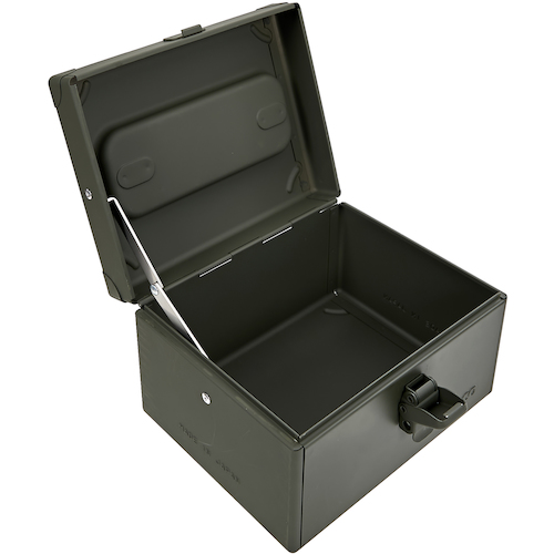 片開きツールボックス つや消しOD 225x180x135mm TB225OD TRUSCO