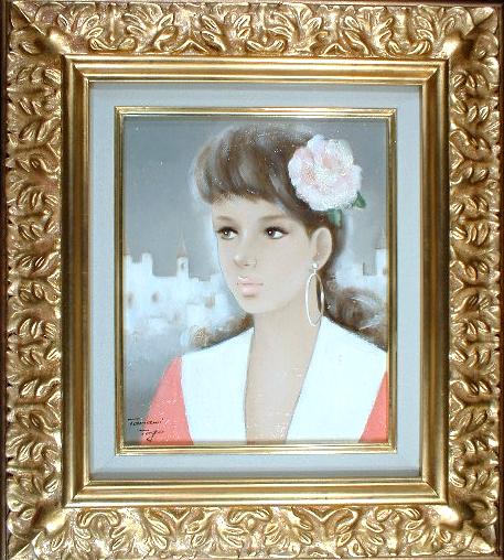 東郷たまみ フィェスタ(油彩3号)