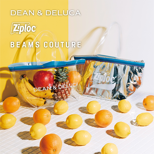 BEAMS COUTUREとつくったZiploc®︎デザインのバッグ | DEAN & DELUCA