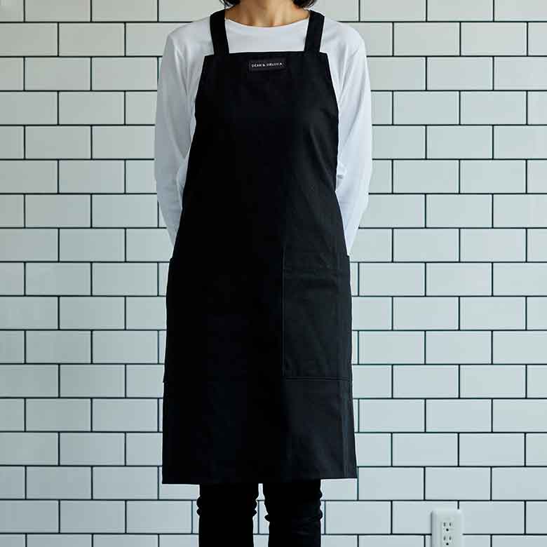 DEAN & DELUCA フルエプロン ブラック | DEAN & DELUCA【公式】