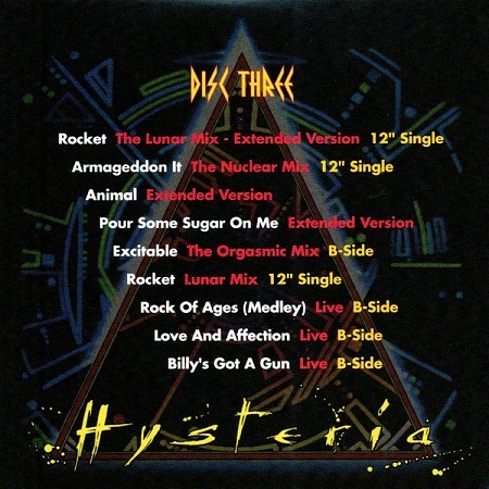 Def Leppard Hysteria 30th Anniversary Album 2017 (5CD/2DVD Deluxe