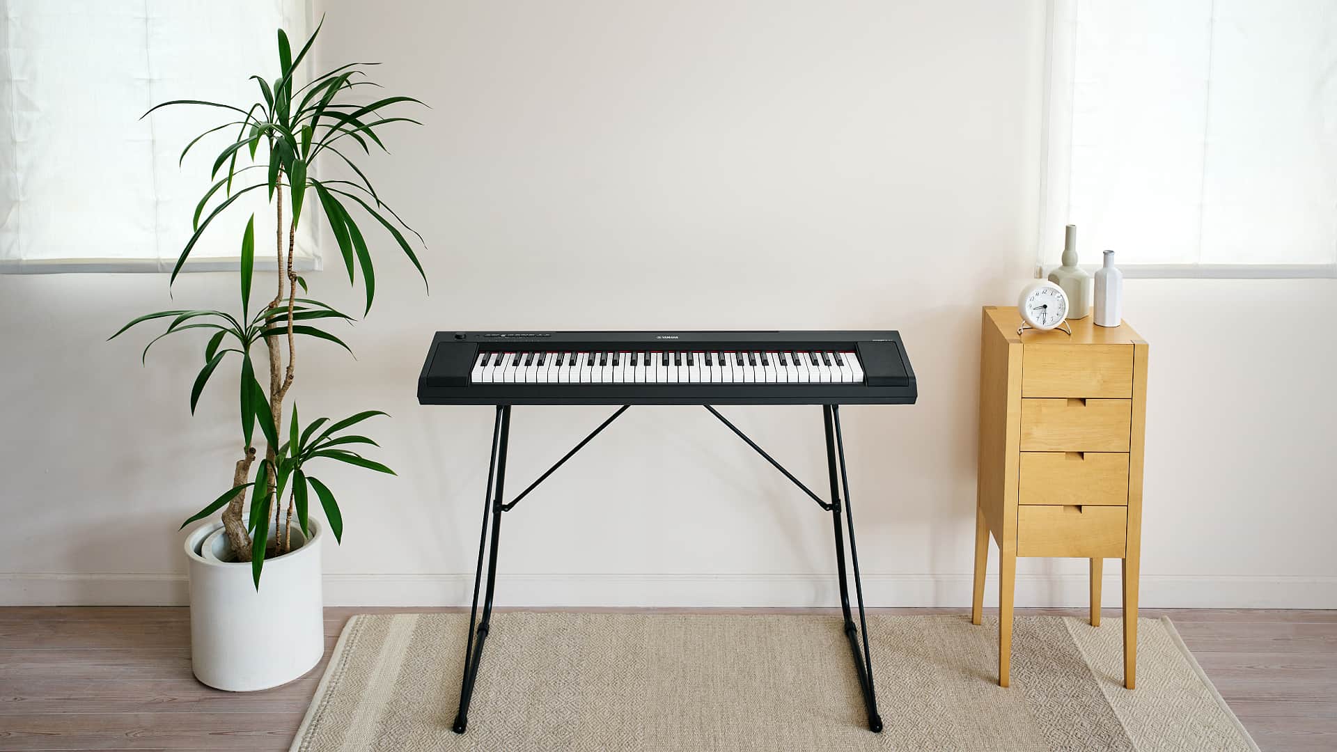 Yamaha Piaggero NP-15: Keyboard für Klavierliebhaber ⋆ delamar.de