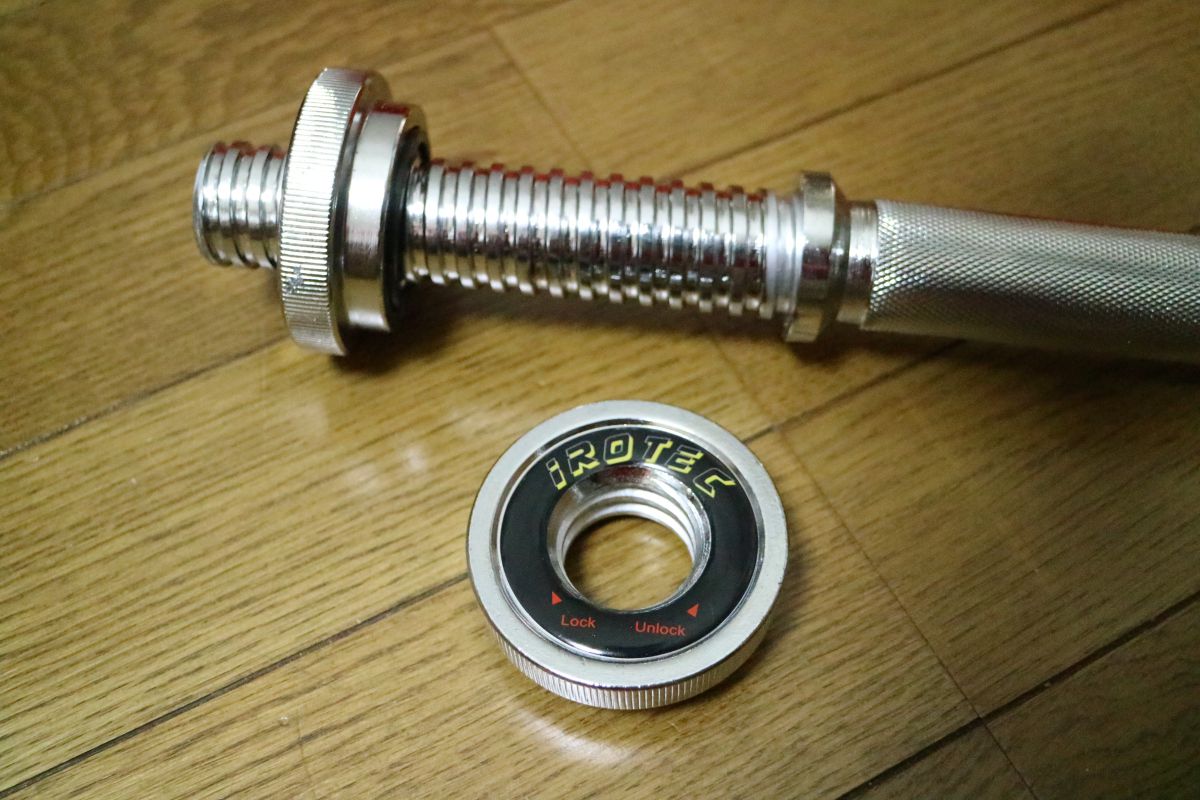 やるぜ、筋トレ！ IROTEC（アイロテック） ラバー ダンベル 40KGセット