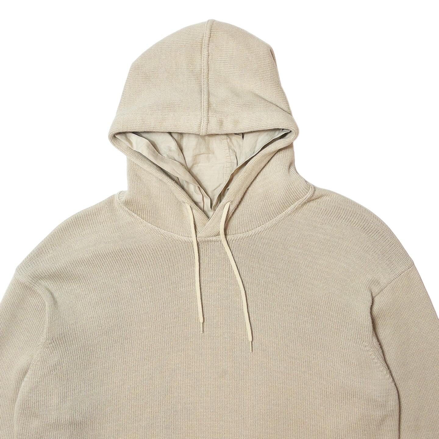 Helmut Lang 1998 Layered Military Parka Knit Hoodie – descryarchive