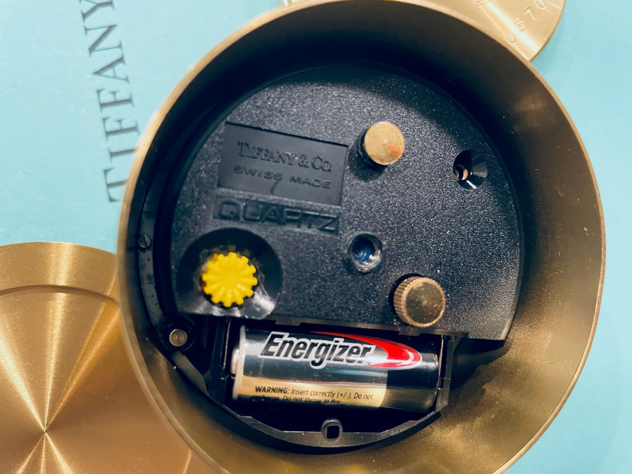 Tiffany Co Swiss Made Quartz Desk Clock – Designer Unique Finds