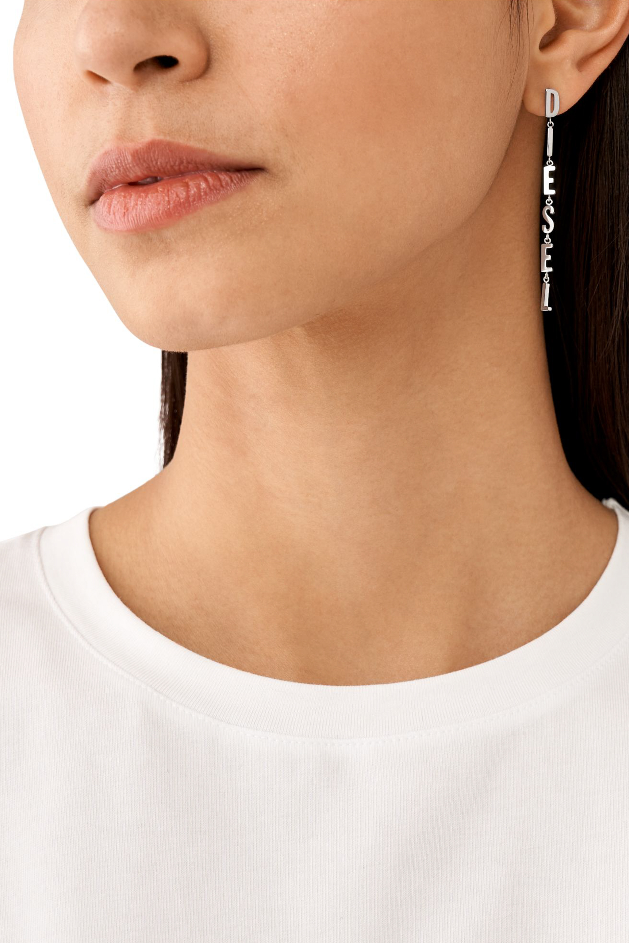 DX1488 ピアス（両耳用）｜シルバー｜ウィメンズ｜DIESEL