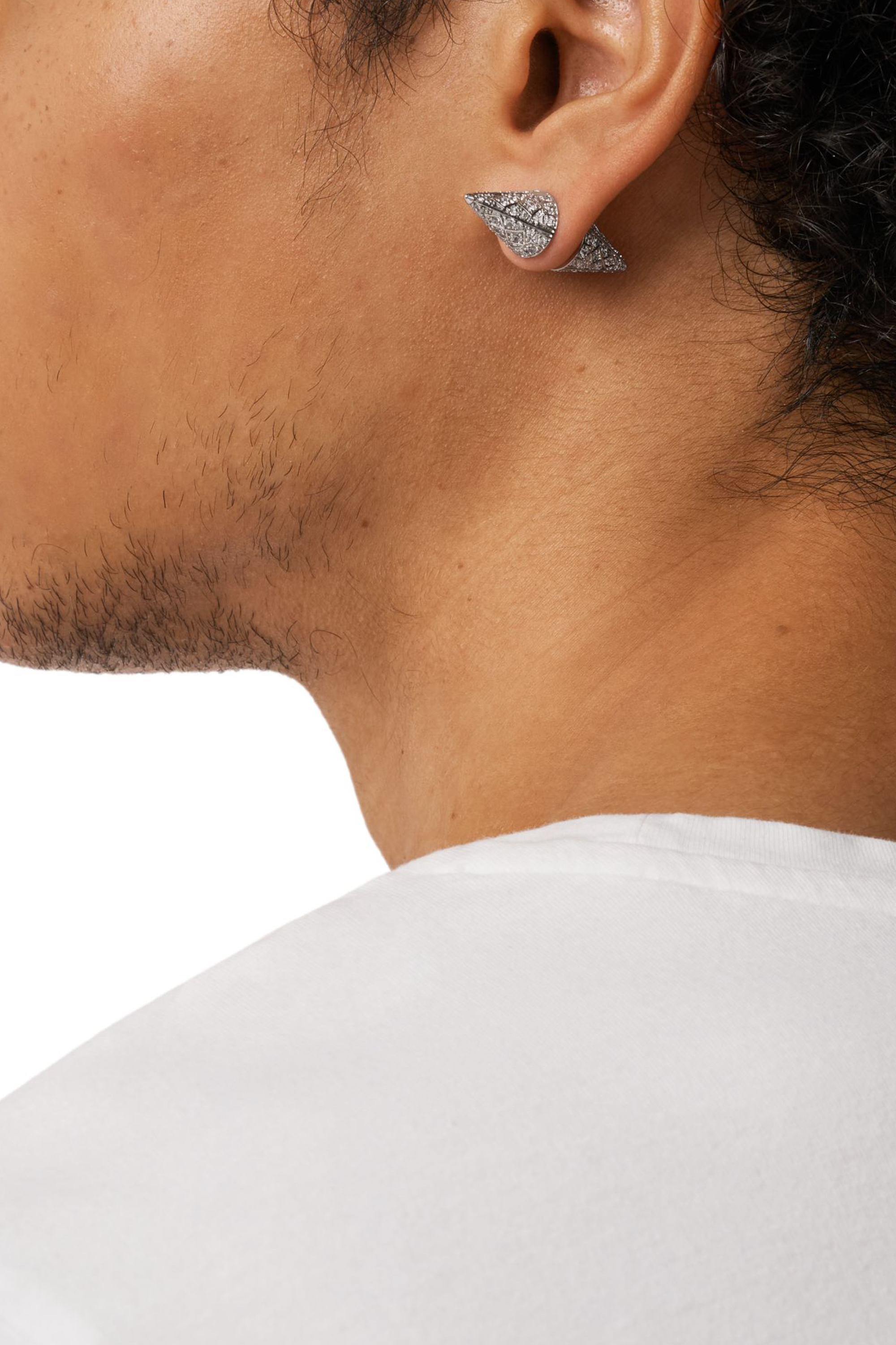 ガンメタル ダークオーシャン ピアス(片耳用) ガンメタル ダーク