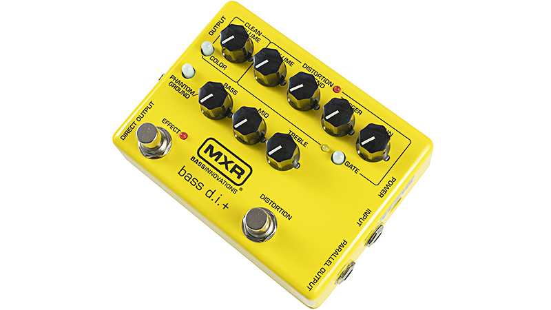 MXR／IKEBE ORIGINAL M80 BASS D.I.+ Yellow】定番ベース・プリに