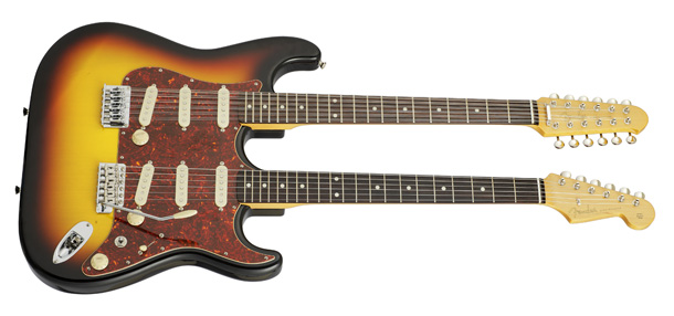 新製品動画速報！Fender Japan / Double Neck Stratocaster ST-W