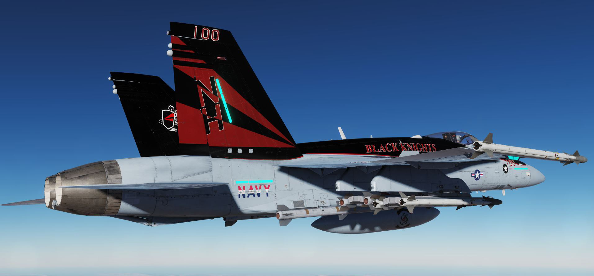 VeryHot製 VFA-154 BLACK KNIGHTS“ディカプリオ似 ” VeryHot製 VFA-154