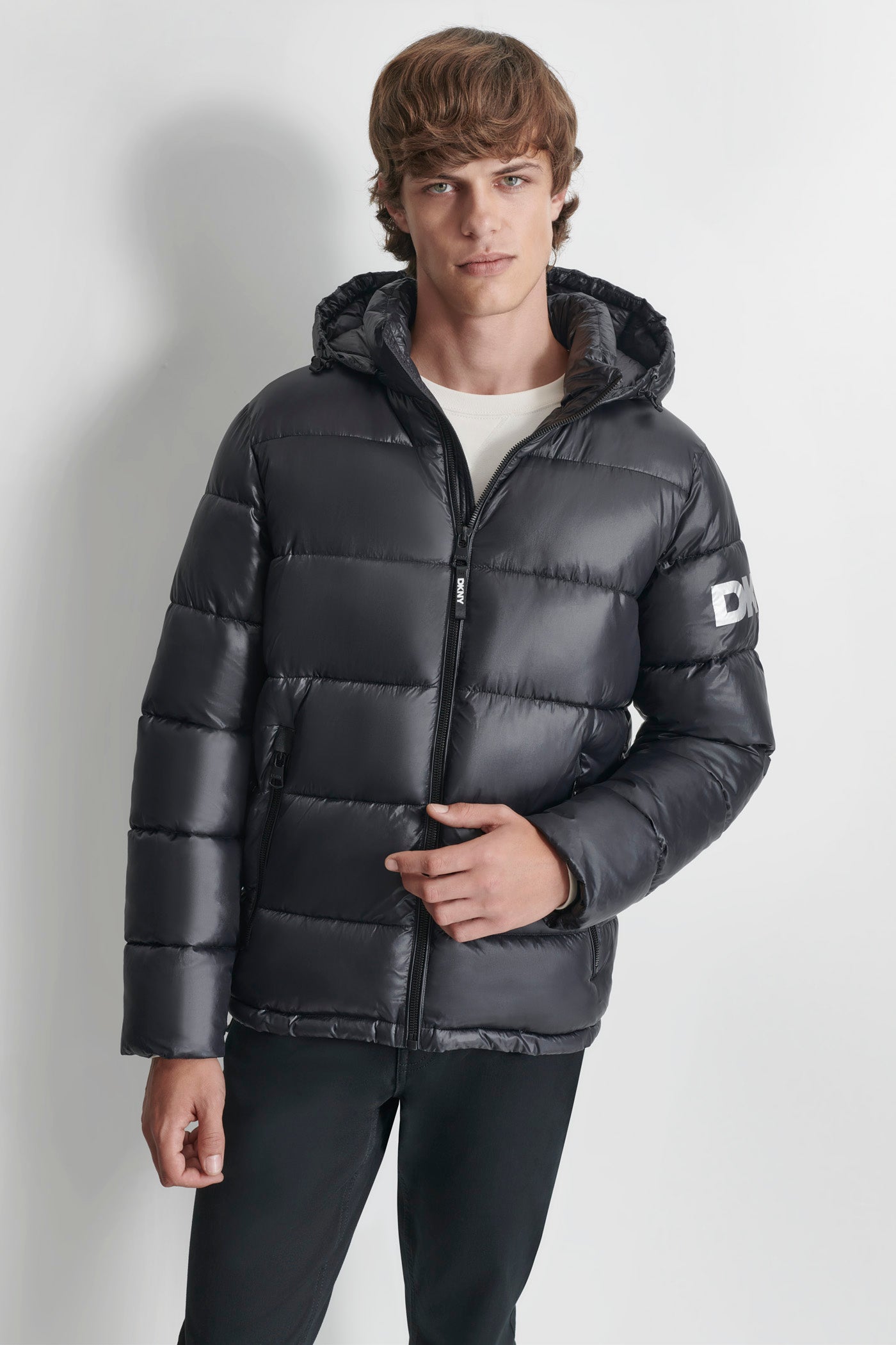 LOGO HOODED JACKET – On Sale Now with Up to 70% Off | Discover