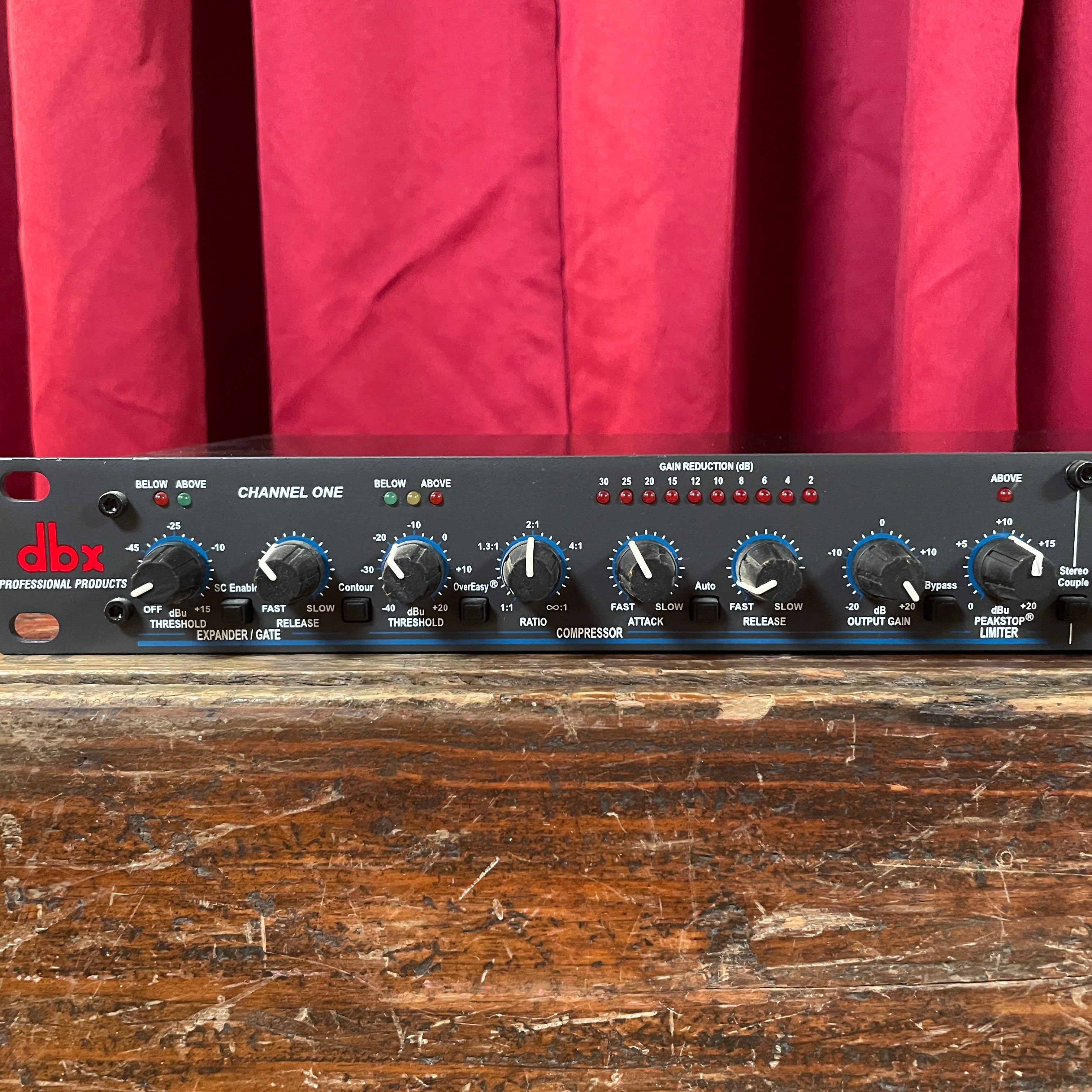 DBX 166XL Stereo Compressor / Limiter / Gate – Drugan's Drums