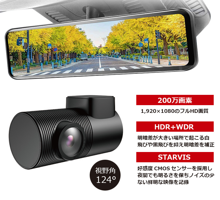 オンラインストア：ドライブレコーダー用カメラ