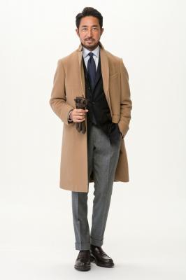干場義雅氏監修「超絶コート」が完成～カシミヤ混生地を使用した上質