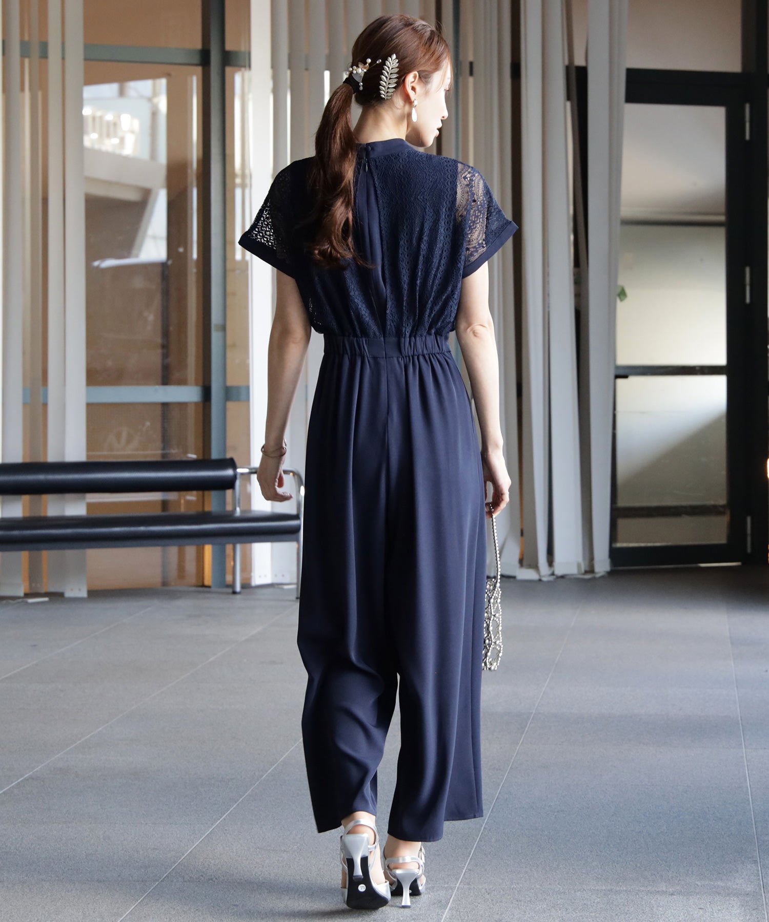 ジャンプスーツ パンツドレス ポケット付き 結婚式dsz0019 – [公式