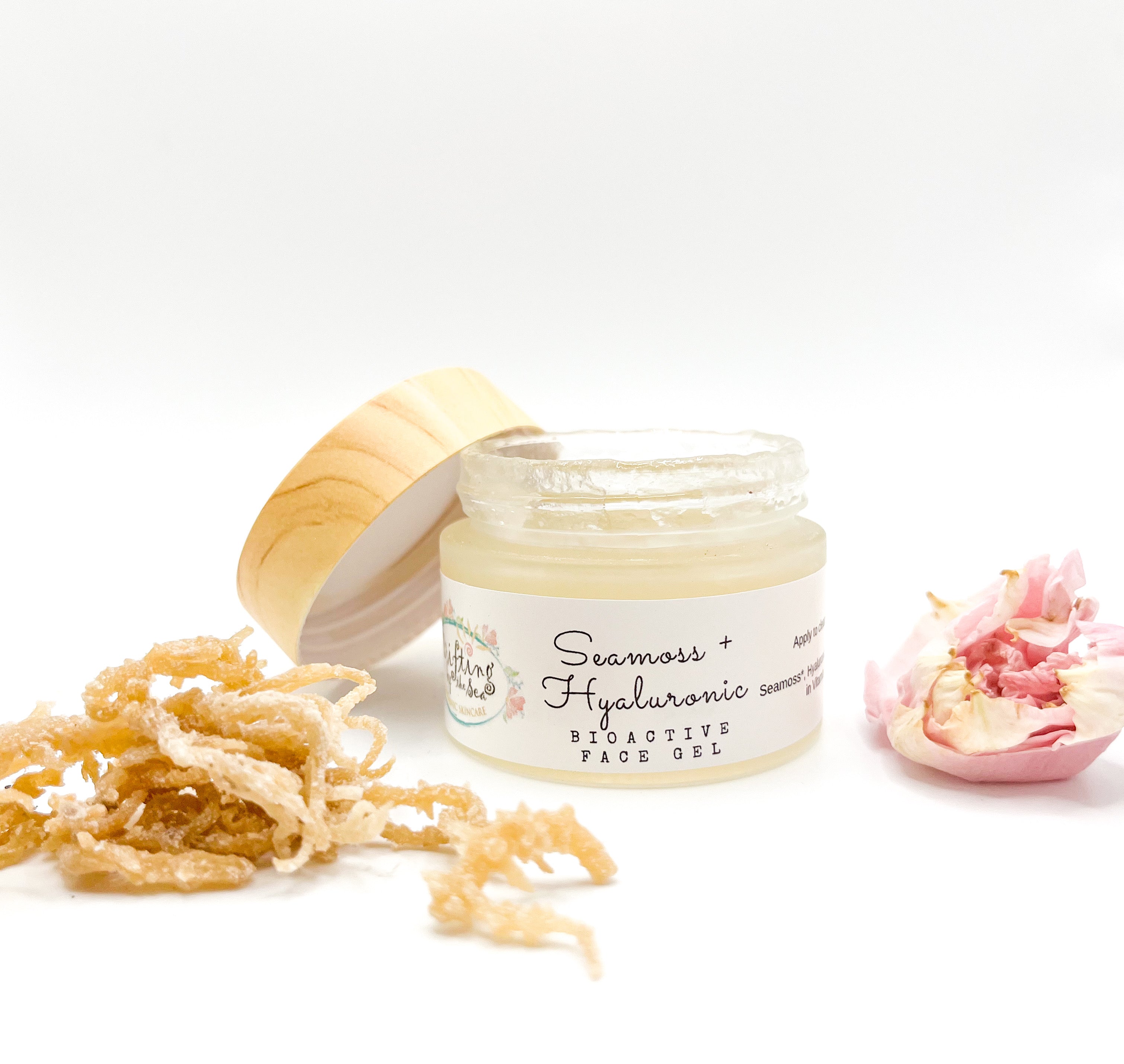 Seamoss + Hyaluronic Bioactive Face Gel - Drifting by the Sea