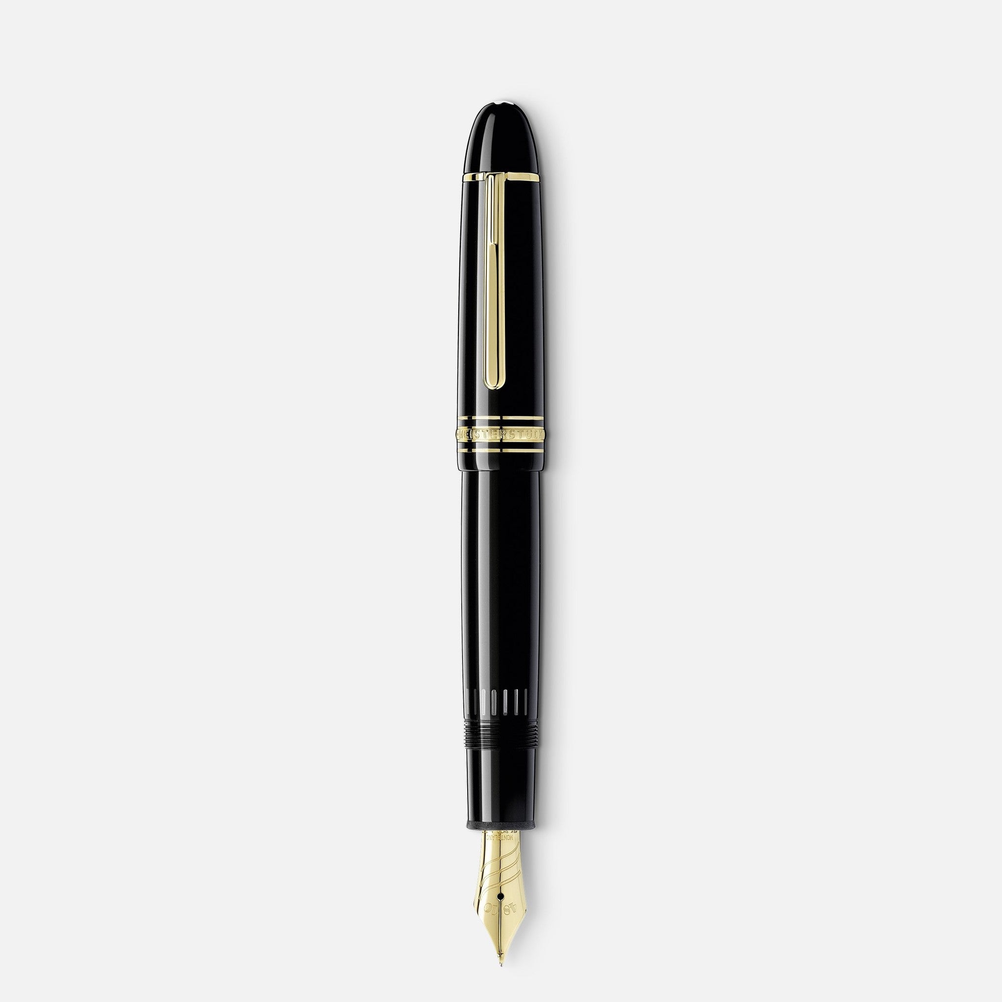Montblanc 149 Calligraphy Curved Nib Fountain Pen - Black with