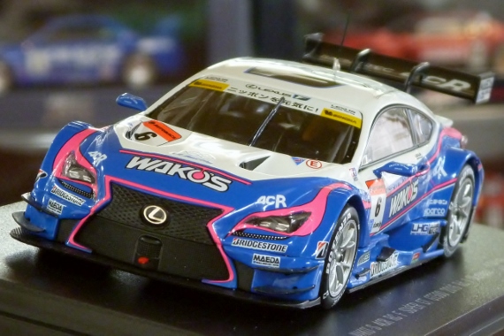 エブロ1/43 スーパーGT 2016 ワコーズ 4CR RC F Rd.1岡山 #6｜ミニカー