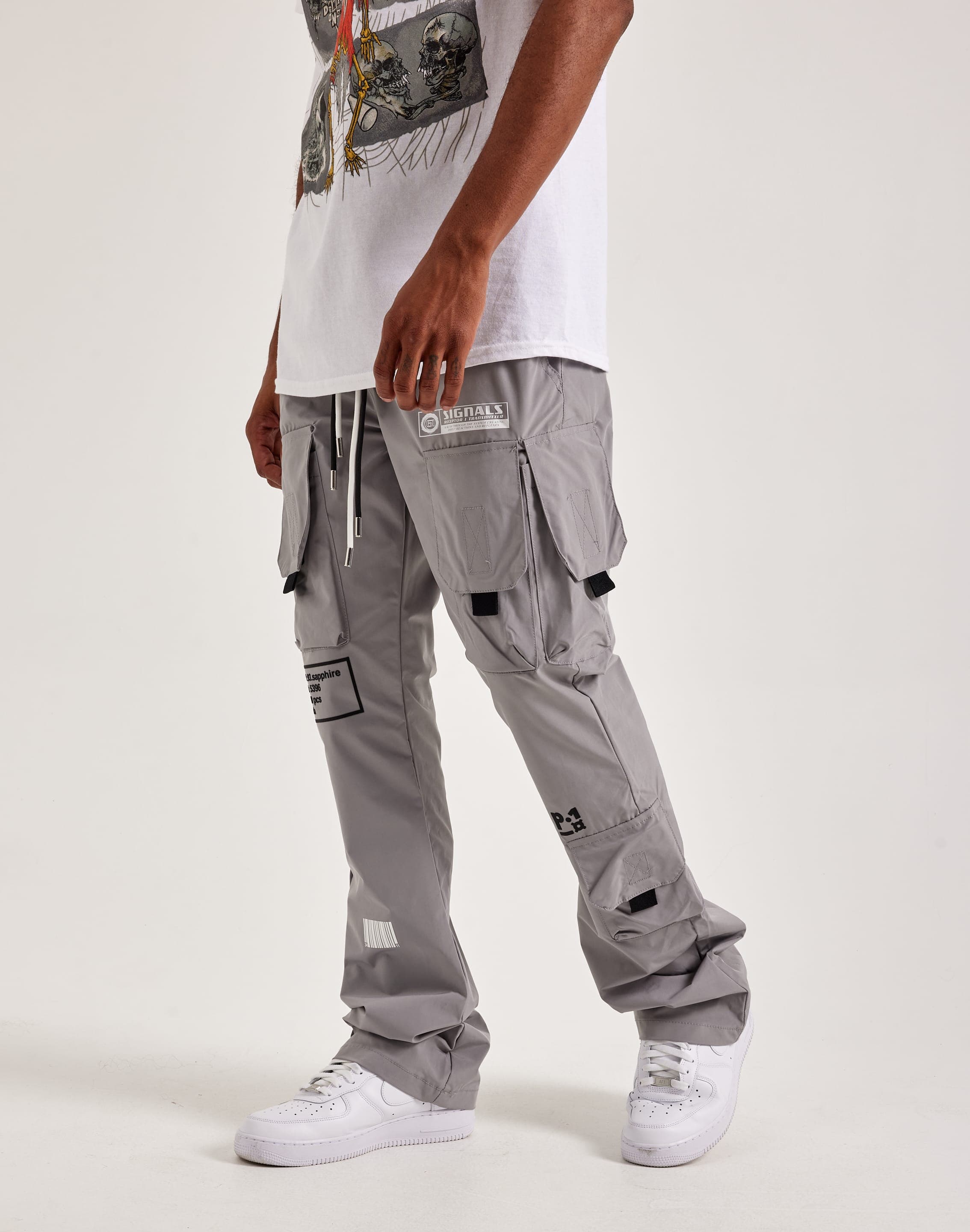 Kloud 9 Nylon Flare Cargo Pants – DTLR