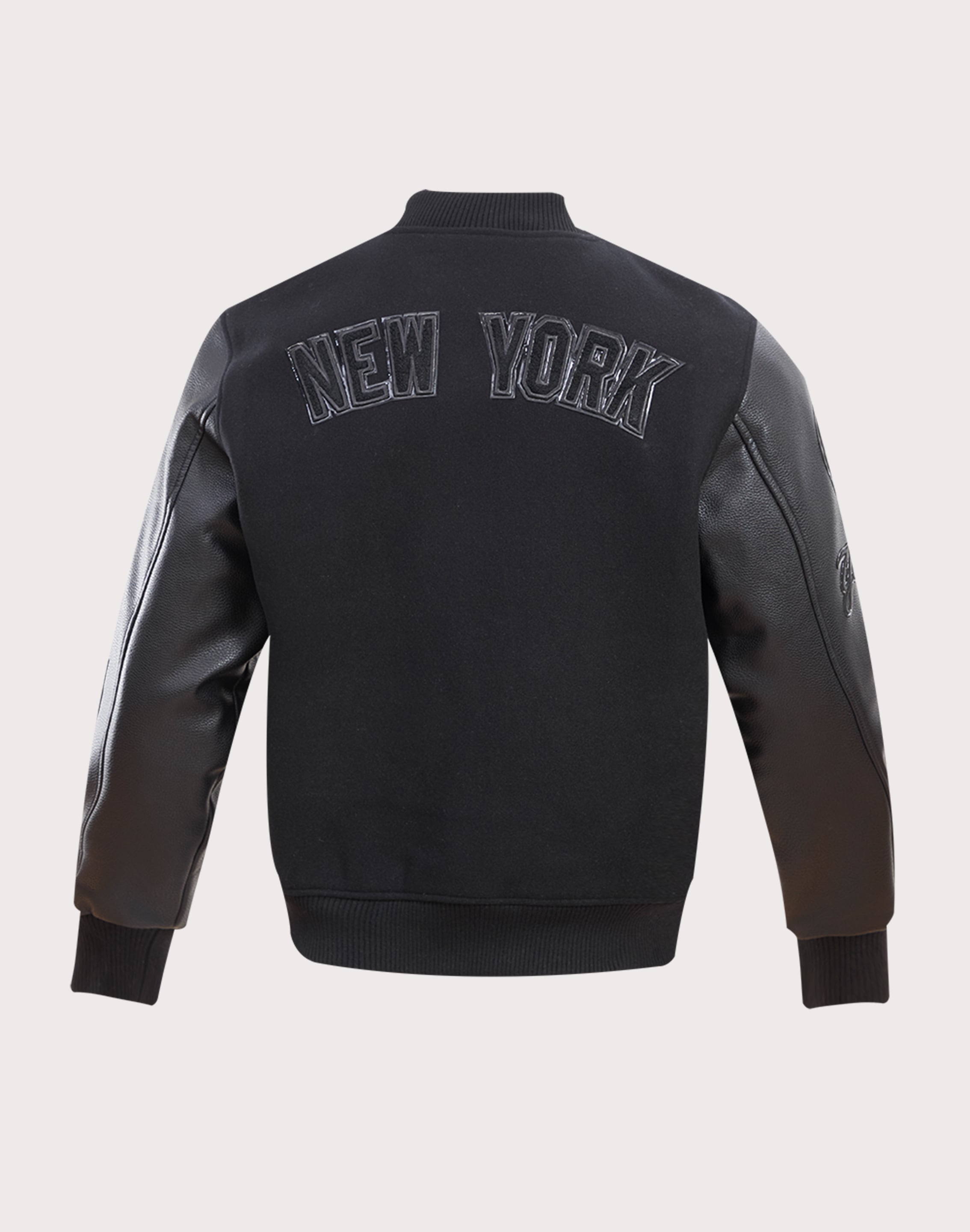 Pro Standard New York Yankees Triple Black Varsity Jacket – DTLR