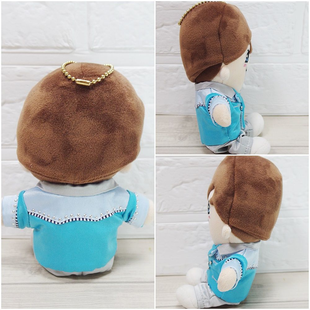 予約受付中】ちびぬい コスチューム 服 na506 アルファ衣装 青担当 - d