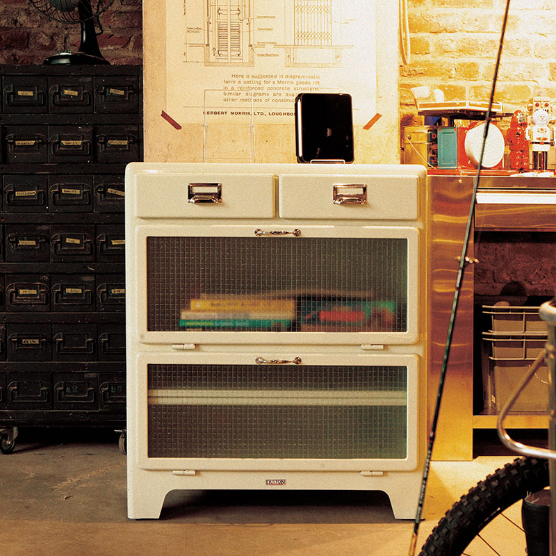 DULTON ONLINE SHOP | 2 LAYER CABINET IVORY(IVORY): 家具