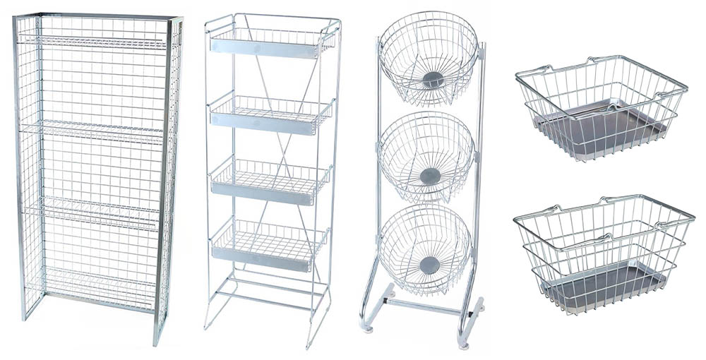 DULTON ONLINE SHOP | WIRE RACK GALVANIZED(GALVANIZED): 家具