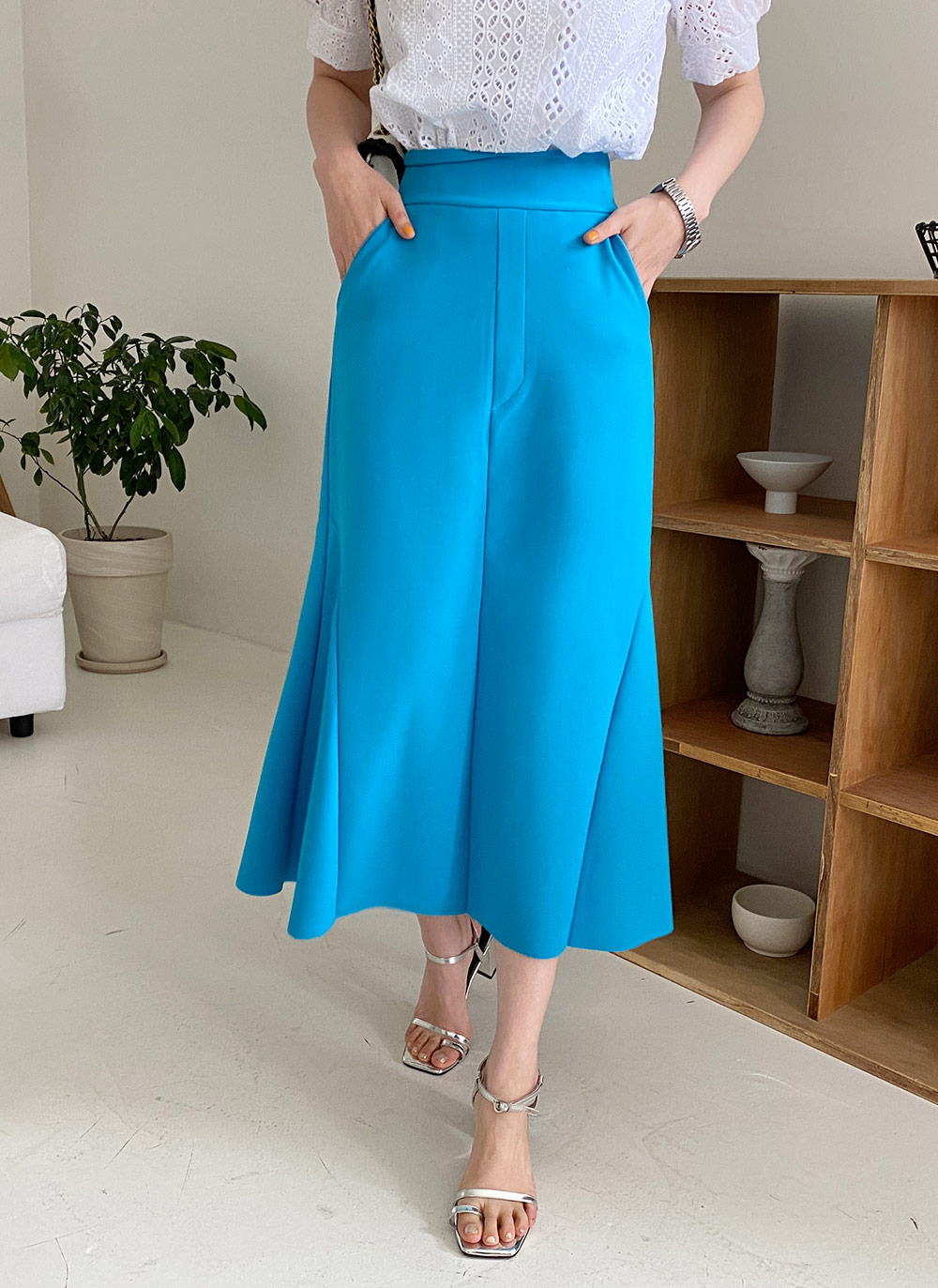 ストレッチポケットマーメイドスカート・全4色 | レディース