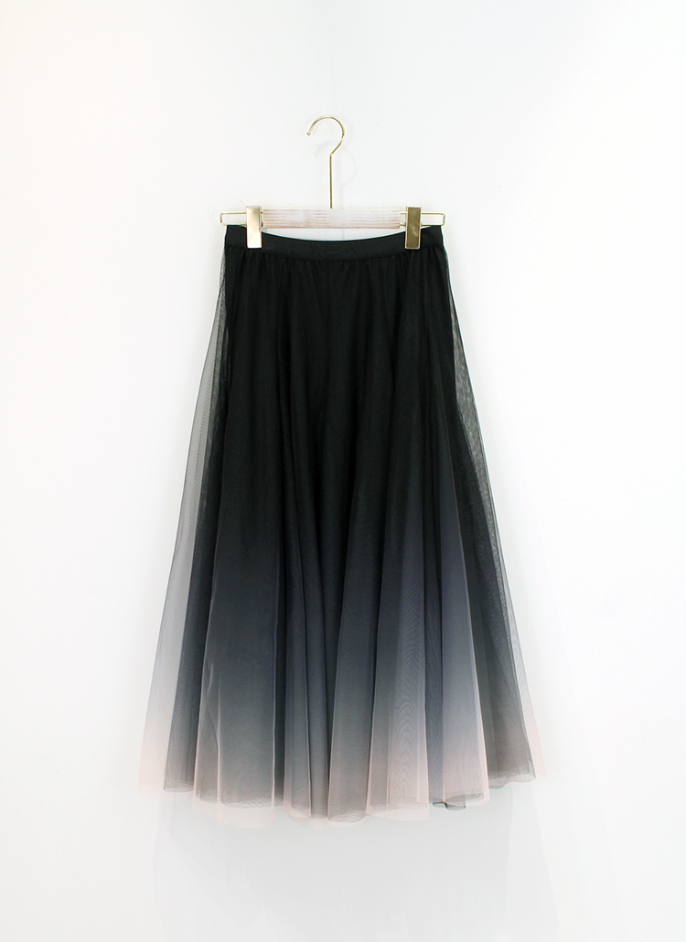 グラデーションチュールスカート | レディースファッション通販 - DHOLIC