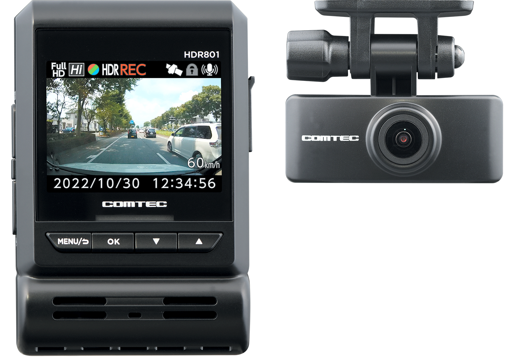 ドライブレコーダー HDR801 | COMTEC 株式会社コムテック | COMTEC