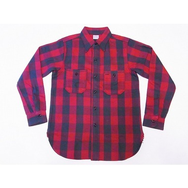 WAREHOUSE[ウエアハウス] ネルシャツ A柄 3104 ブロックチェック