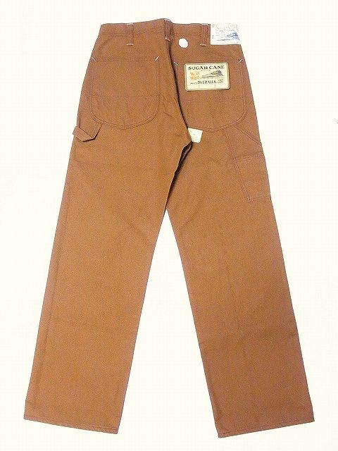 SUGAR CANE[シュガーケーン] ワークパンツ ブラウンダック SC41824
