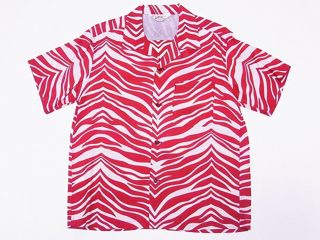 STAR OF HOLLYWOOD[スターオブハリウッド] オープンシャツ ZEBRA
