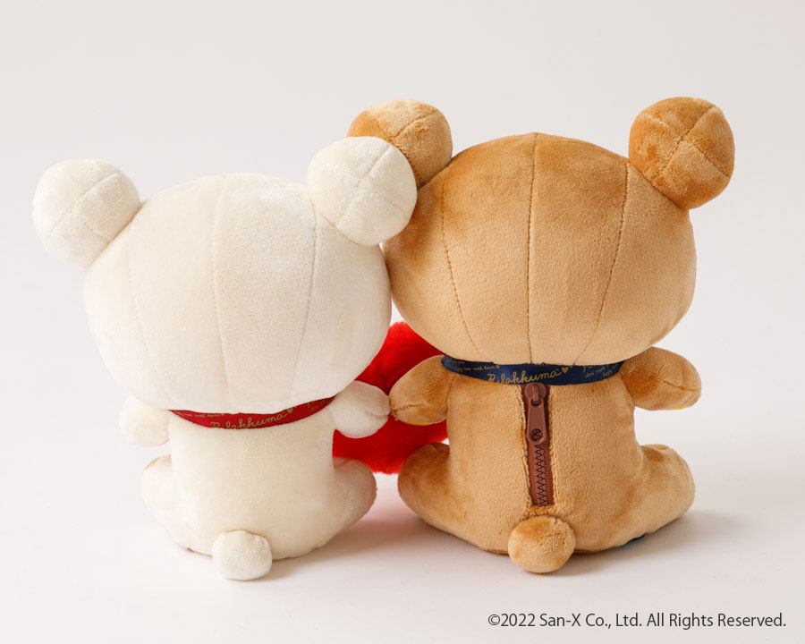 レアタグ付きコリラックマ ハート風船付きぬいぐるみタグ付き San-X