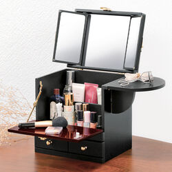 蒔絵調コスメボックス(エンジ): 美容・コスメ／はぴねすくらぶ