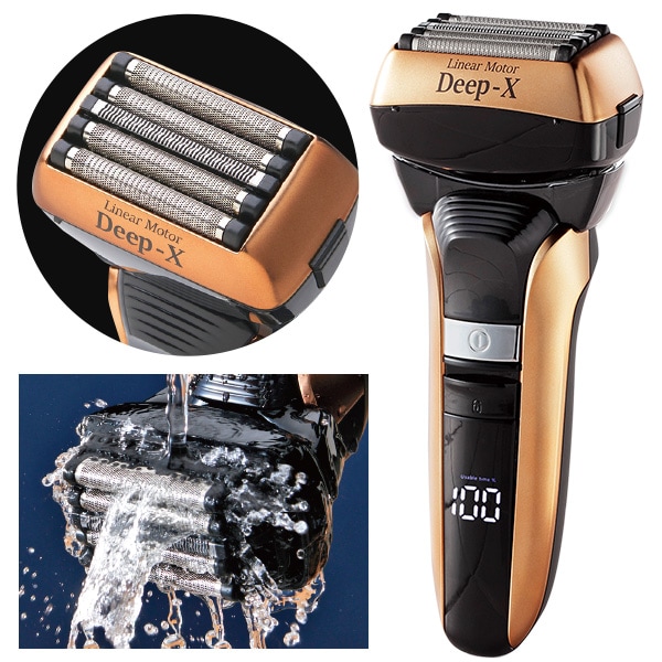 5枚刃シェーバー リニアモーター「ディープX」替え刃セット(「ディープ