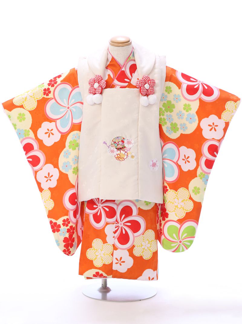 七五三|3歳女児|被布|対応身長:90~100cm|#E-H-455｜全国宅配可の「e